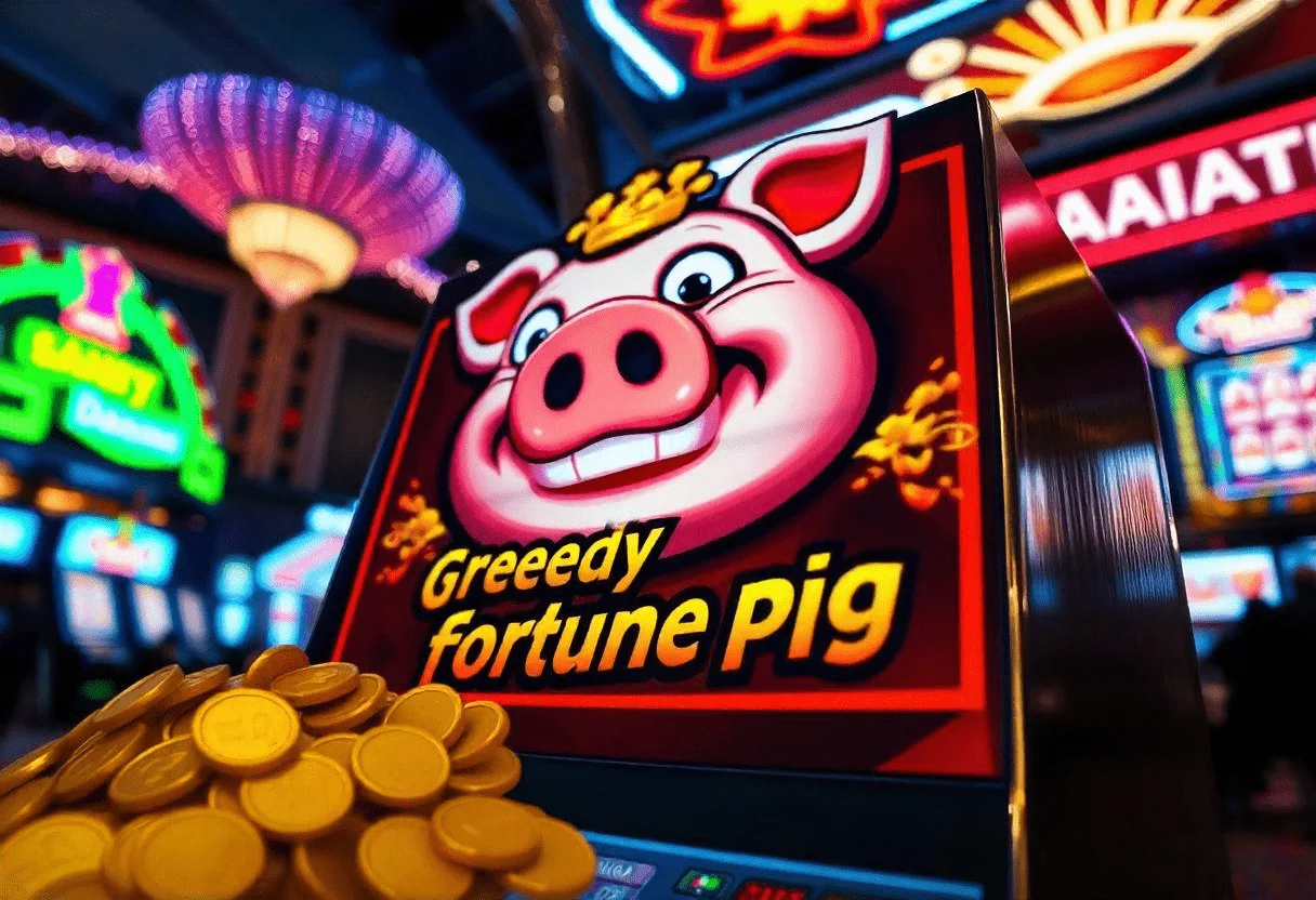 greedy fortune pig